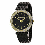 Michael Kors Darci Black Dial Black Steel Strap Watch for Women - MK3322 Authentic Buy Shop Now