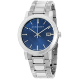 Burberry The City Blue Dial Silver Steel Strap Watch for Men - BU9031 Authentic Buy Shop Now