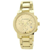 Burberry The City Gold Dial Gold Steel Strap Watch for Women - BU9753 Authentic Buy Shop Now