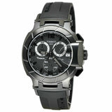 Tissot T Race Chronograph Black Dial Black Rubber Strap Watch for Men - T048.417.37.057.00 Authentic Buy Shop Now