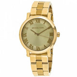 Michael Kors Norie Gold Dial Gold Steel Strap Watch for Women - MK3560 Authentic Buy Shop Now