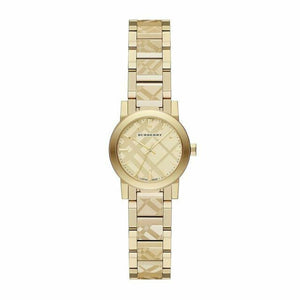 Burberry The City Gold Dial Gold Steel Strap Watch for Women - BU9234 Authentic Buy Shop Now