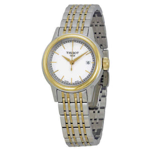 Tissot Carson Steel Lady White Dial Quartz Watch For Women - T085.210.22.011.00 Authentic Buy Shop Now