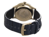 Emporio Armani Alpha Medium Blue Dial Blue Leather Strap Watch for Men - AR1848 Authentic Buy Shop Now
