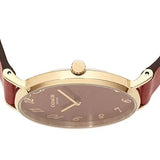 Coach Perry Red Dial Red Leather Strap Watch for Women - 14503486 Authentic Buy Shop Now