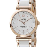 Coach Sport White Dial Two Tone Steel Strap Watch for Women - 14502463 Authentic Buy Shop Now