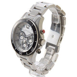 Marc Jacobs Rock Chronograph Silver Dial Silver Steel Strap Watch for Men - MBM5029 Authentic Buy Shop Now