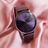 Coach Perry Purple Dial Purple Mesh Bracelet Watch for Women - 14503484 Authentic Buy Shop Now