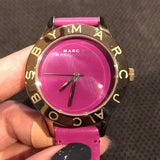 Marc Jacobs Purple Dial Purple Leather Strap Watch for Women - MBM1209 Authentic Buy Shop Now
