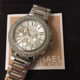 Michael Kors Camille Silver Dial Silver Steel Strap Watch for Women - MK5634 Authentic Buy Shop Now
