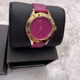 Marc Jacobs Purple Dial Purple Leather Strap Watch for Women - MBM1209 Authentic Buy Shop Now