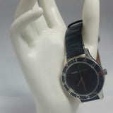 Marc Jacobs Blade Black Dial Black Leather Strap Watch for Women - MBM1211 Authentic Buy Shop Now