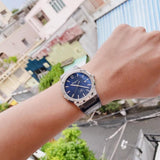Salvatore Ferragamo F-80 Classic Blue Dial Blue Leather Strap Watch for Men - SFDT00319 Authentic Buy Shop Now