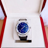 Salvatore Ferragamo F-80 Classic Blue Dial Blue Leather Strap Watch for Men - SFDT00319 Authentic Buy Shop Now