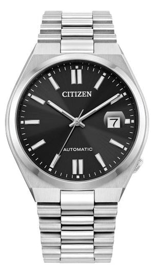 Citizen Tsuyosa Automatic Black Dial Silver Steel Strap Watch For Men - NJ0150-56E Authentic Buy Shop Now