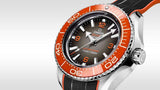 Omega Seamaster Planet Ocean 6000M Co Axial Master Chronograph Black Dial Black Rubber Strap Watch for Men - 21532462106001 Authentic Buy Shop Now