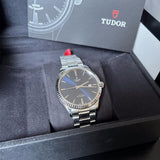 Tudor Style Automatic Blue Dial Silver Steel Strap Watch for Men - M12710-0013 Authentic Buy Shop Now