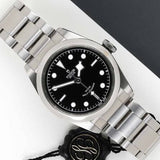 Tudor Black Bay Automatic Black Dial Silver Steel Strap Watch for Men - M79540-0001 Authentic Buy Shop Now