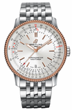 Breitling Navitimer Automatic 41mm White Dial Silver Stainless Steel Mens Watch - U17326211G1A1 Authentic Buy Shop Now