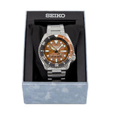 Seiko 5 Sports Sonar Special Edition Brown Dial Silver Steel Strap Watch For Men - SRPJ47K1 Authentic Buy Shop Now