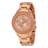 Fossil Stella Rose Gold Dial Rose Gold Steel Strap Watch for Women - ES3590 Authentic Buy Shop Now