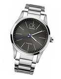 Calvin Klein Bold Grey Dial Silver Steel Strap Watch for Men - K2241107 Authentic Buy Shop Now