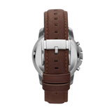 Fossil Grant Chronograph Black Dial Brown Leather Strap Watch for Men - FS4813 Authentic Buy Shop Now