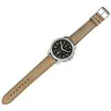 Maserati Successo Black Dial Beige Leather Strap Watch For Men - R8851121004 Authentic Buy Shop Now