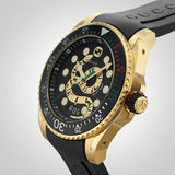 Gucci Dive Quartz Black Dial Black Rubber Strap Watch For Men - YA136219 Authentic Buy Shop Now