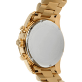 Michael Kors Lexington Mother of Pearl White Dial Gold Steel Strap Watch For Women - MK7241 Authentic Buy Shop Now