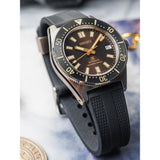 Seiko Prospex 1965 Diver's Modern Re-Interpretation Automatic Brown Dial Black Rubber Strap Watch For Men - SPB147J1 Authentic Buy Shop Now