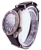 Seiko 5 Sport Automatic Brown Dial Brown Nylon Strap Watch For Men - SRPD85K1 Authentic Buy Shop Now