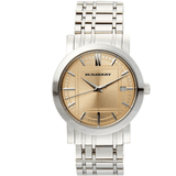 Burberry Heritage Collection Rose Gold Dial Silver Steel Strap Watch for Men - BU1352 Authentic Buy Shop Now
