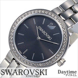 Swarovski Daytime Rhinestone Grey Dial Silver Steel Strap Watch for Women - 5213681 Authentic Buy Shop Now