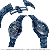 Swarovski Octea Lux Sport Chronograph Blue Dial Blue Steel Strap Watch for Women - 5610475 Authentic Buy Shop Now
