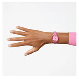 Swarovski Octea Nova Pink Dial Pink Leather Strap Watch for Women - 5650030 Authentic Buy Shop Now