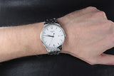Tissot T Classic Tradition White Dial Silver Steel Strap Watch For Men - T063.610.11.037.00 Authentic Buy Shop Now