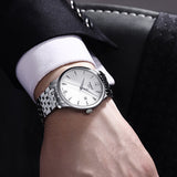 Tissot T Classic Tradition White Dial Silver Steel Strap Watch For Men - T063.610.11.037.00 Authentic Buy Shop Now