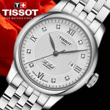 Tissot Le Locle Automatic Lady Silver Dial Silver Steel Strap Watch For Women - T006.207.11.036.00 Authentic Buy Shop Now
