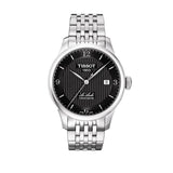 Tissot Le Locle Automatic Black Dial Silver Steel Strap Watch For Men - T006.408.11.057.00 Authentic Buy Shop Now
