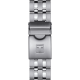 Tissot PRC 200 Chronograph Black Dial Silver Steel Strap Watch For Men - T055.417.11.057.00 Authentic Buy Shop Now
