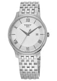 Tissot T Classic Tradition Silver Dial Silver Steel Strap Watch For Men - T063.610.11.038.00 Authentic Buy Shop Now