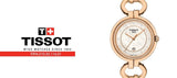 Tissot T Lady Flamingo Mother of Pearl Dial Rose Gold Steel Strap Watch for Women - T094.210.33.116.01 Authentic Buy Shop Now