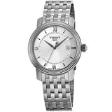 Tissot T Classic Bridgeport Silver Dial Silver Mesh Bracelet Watch For Men - T097.410.11.038.00 Authentic Buy Shop Now