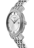 Tissot T Classic Bridgeport Silver Dial Silver Mesh Bracelet Watch For Men - T097.410.11.038.00 Authentic Buy Shop Now