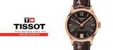 Tissot Chemin Des Tourelles Powermatic 80 Lady Brown Dial Brown Leather Strap Watch For Women - T099.207.36.447.00 Authentic Buy Shop Now