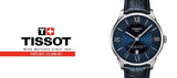 Tissot Chemin Des Tourelles Powermatic 80 Blue Dial Blue Leather Strap Watch for Men - T099.407.16.048.00 Authentic Buy Shop Now