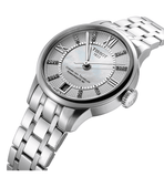 Tissot Chemin Des Tourelles Powermatic 80 Helvetic Silver Dial Silver Steel Strap Watch For Women - T099.207.11.116.00 Authentic Buy Shop Now