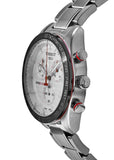 Tissot T Sport PRS 516 Chronograph White Dial Silver Steel Strap Watch For Men - T100.417.11.031.00 Authentic Buy Shop Now