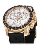 Tissot V8 Quartz Chronograph White Dial Black Rubber Strap Watch For Men - T106.417.36.031.00 Authentic Buy Shop Now